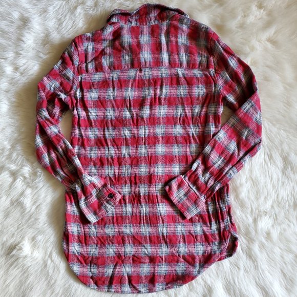 Madewell Ex-Boyfriend Shirt in Fairfax Plaid Size Small - Picture 7 of 13